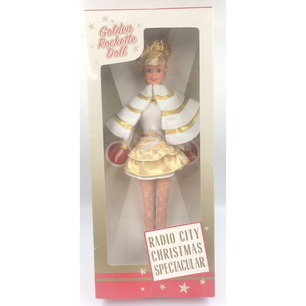 Vintage MSG Entertainment 2006 Radio City Rockettes Doll 12" Christmas E00739N
